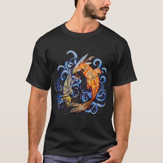 vissen t-shirt (Voorkant)