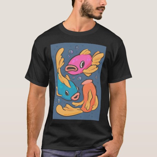 Vissen T-shirt (Voorkant)