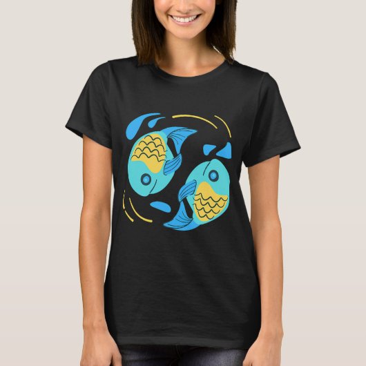Vissen T-shirt (Voorkant)