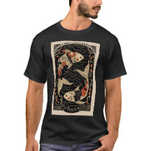 Vissen - T-shirt Hemelse Zodiac Art