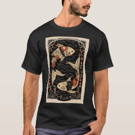 Vissen - T-shirt Hemelse Zodiac Art