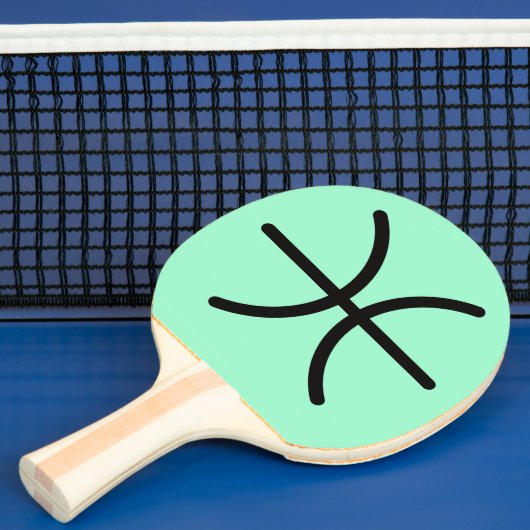 Vissen Tafeltennisbatje (Insitu)