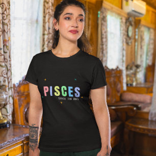 Vissen teken aangepaste verjaardag T-shirt