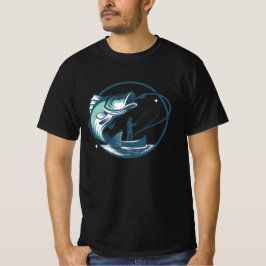 Vissen - “The Reel Deal” Aanpasbare Visser T-shirt