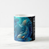 Vissen-thema voedingswaarde koffiemok (Center)