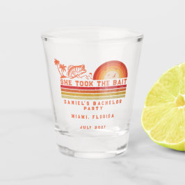 Vissen Thema Weekend Trip Vrijgezellenfeest Shot Glas