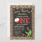 Vissen Theme Birthday | Robuust de grote Kaart (Voorkant)