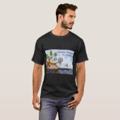 Vissen therapie t-shirt (Voorkant volledig)