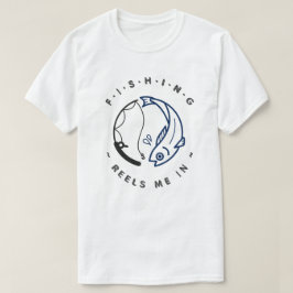 Vissen Trekt Me Aan | Grappige Visverhalen T-shirt