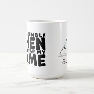 Vissen Trillen Als Ze Mijn Naam Horen Koffiemok