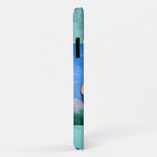 Vissen - Twee zeemeerminnen zwemmen in een lus Case-Mate iPhone Case (Achterkant/rechts)