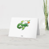 Vissen van de Visser van Kerstmis de Abyssale Feestdagen Kaart (Achterkant)