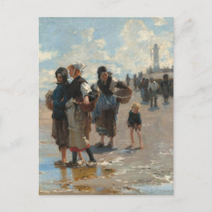 Vissen van John Singer Sargent Briefkaart