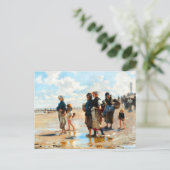 Vissen van John Singer Sargent Briefkaart (Staand voorkant)