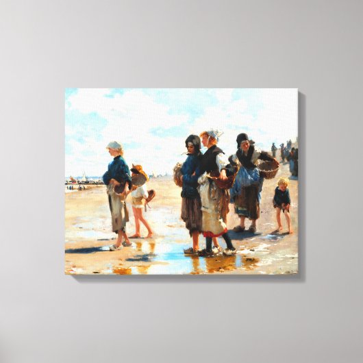 Vissen van John Singer Sargent Canvas Afdruk (Voorkant)