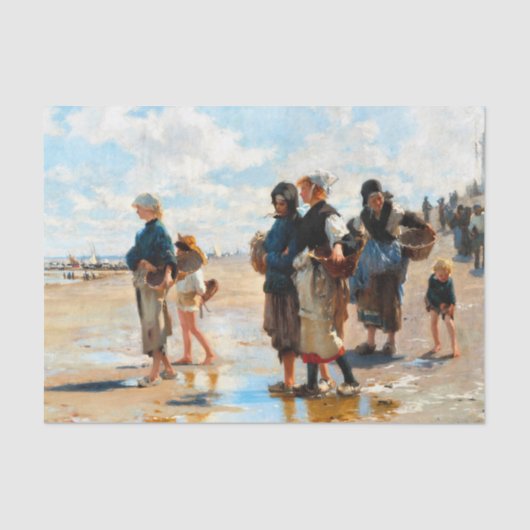 Vissen van John Singer Sargent Tissuepapier (Voorkant)