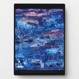 Vissen van vader en dochter fotoplaat