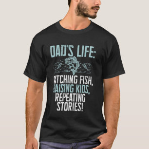 Vissen vangen, Kinderen opvoeden, Verhalen herhale T-shirt