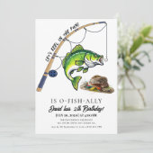vissen  Verjaardag Kaart (Staand voorkant)