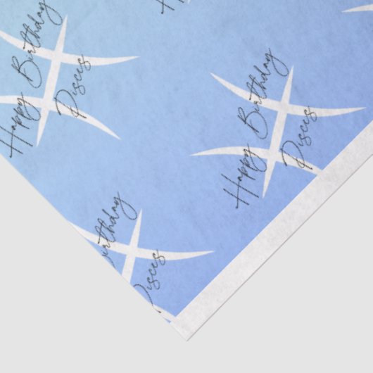 Vissen Verjaardag Kleur Wrap Tissuepapier (Detail)