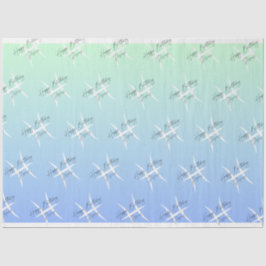 Vissen Verjaardag Kleur Wrap Tissuepapier