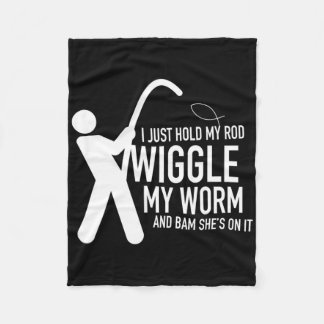 Vissen Vies Ual Humor Fleece Deken
