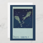 Vissen Vis Constellatie  Zodiac Astrologie (Voorkant / Achterkant)