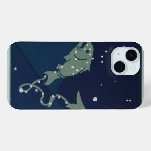 Vissen Vis Constellatie  Zodiac Astrologie Case-Mate iPhone Case (Achterkant (horizontaal))