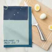 Vissen Vis Constellatie  Zodiac Astrologie Theedoek (Quarter Fold)