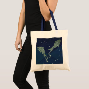 Vissen Vis Constellatie  Zodiac Astrologie Tote Bag