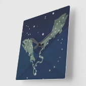 Vissen Vis Constellatie  Zodiac Astrologie Vierkante Klok (Hoek)