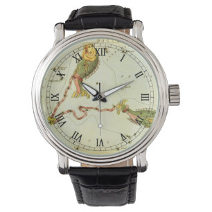 Vissen Vis, Vintage Constellatie Urania's Spiegel Horloge