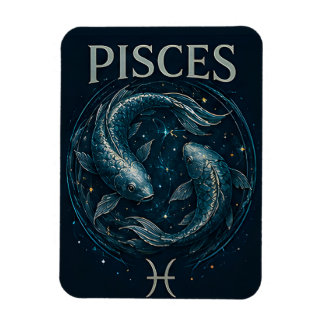 Vissen Vis Zodiac Celestiaal Astrologie Symbool Magneet
