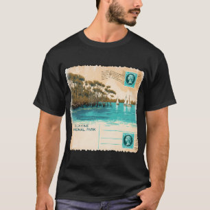 Vissen & Visser Amerikaanse Vlag T-shirt