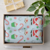 Vissen Visser Kerstcadeaus Tissuepapier (Geschenk)