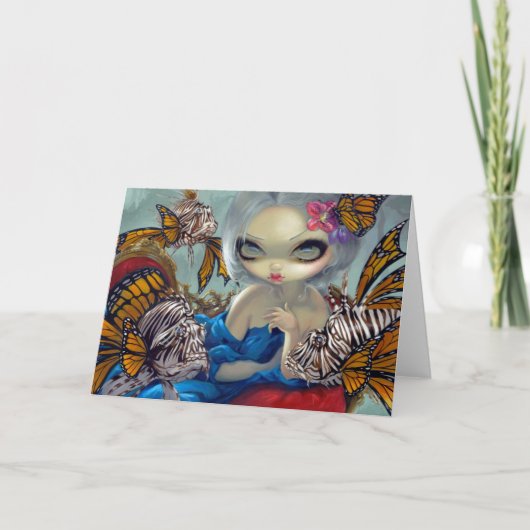 "Vissen Volant: Le Poisson" Greeting Card Kaart (Voorkant)