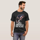 Vissen voor de VS T-shirt (Voorkant volledig)