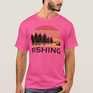 Vissen voor mannen voor de visserij t-shirt
