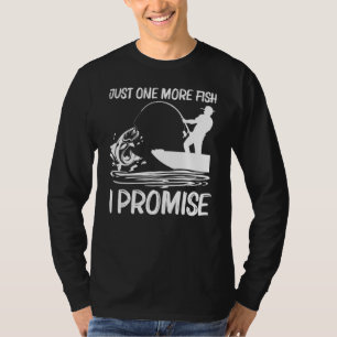 Vissen Voor Mannen Vrouwen Visser Aas Boot Reis T-shirt