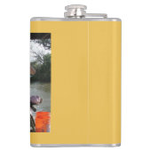 Vissen voor Reds Heupfles (Achterkant)