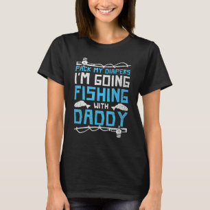 Vissen Voor Vader En Zoon Vis Visser Partnerlook T-shirt