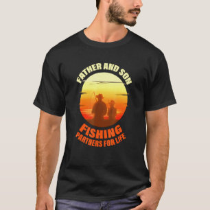 Vissen Voor Visser Vader En Zoon Vistrip T-shirt