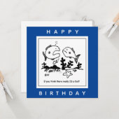 Vissen vragen zich af of er een God-cartoon is Kaart (Voorkant / Achterkant in situ)