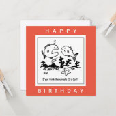 Vissen vragen zich af of er een God-cartoon is Kaart (Voorkant / Achterkant in situ)