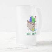 Vissen vrezen me Funny Vist Mok (Voorkant rechts)