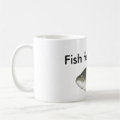 Vissen vrezen me... koffiemok (Links)