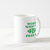 Vissen vrezen me koffiemok (Voorkant rechts)