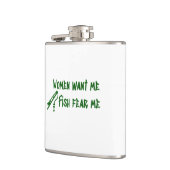 Vissen vrezen me, Vist Fisher Heupfles (Links)