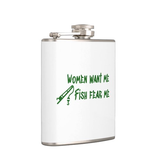 Vissen vrezen me, Vist Fisher Heupfles (Rechts)