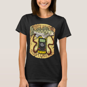 Vissen vrezen mij. Techniek. T-shirt